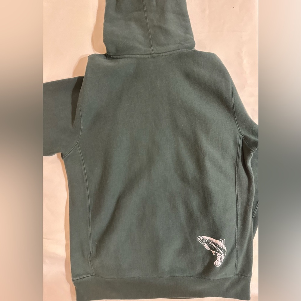 Evergreen Hoodie with Tree Embroidery - Picture 2 of 4